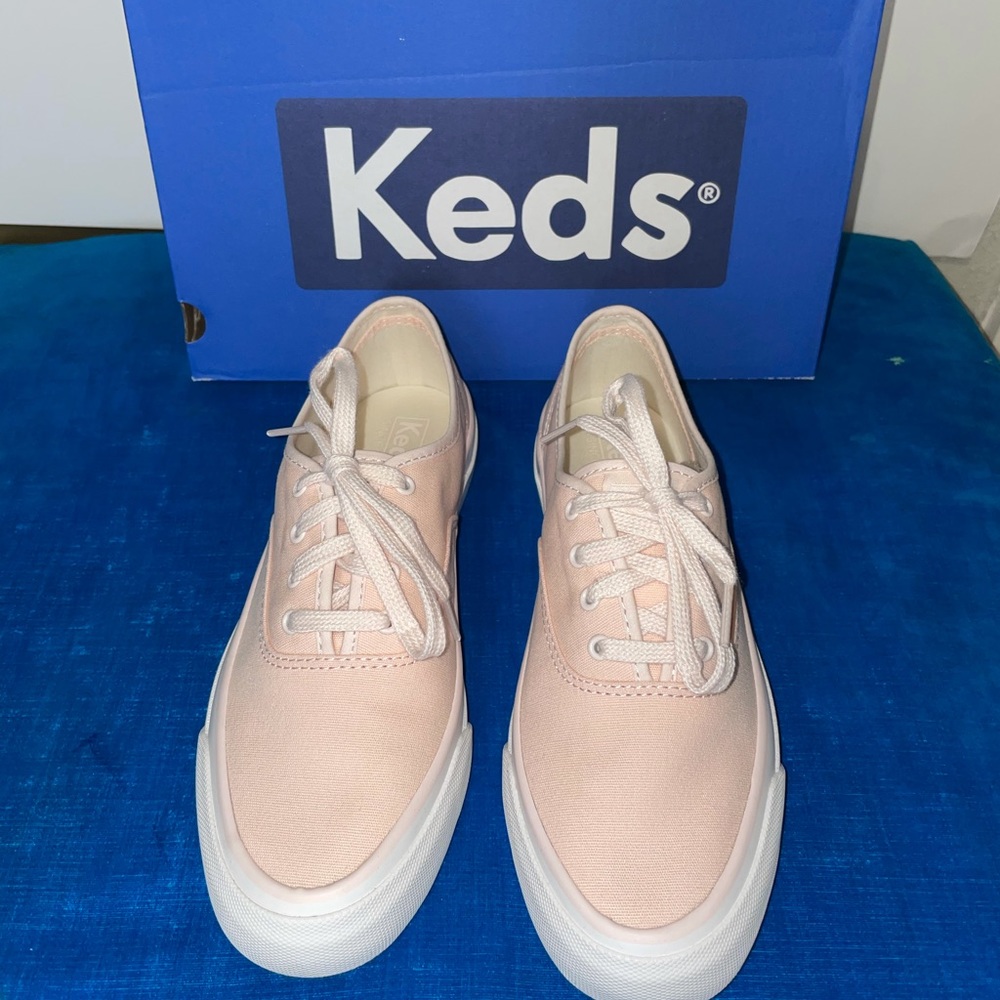 Keds Canvas Sneaker Light Pink/ Blush  6-6.5